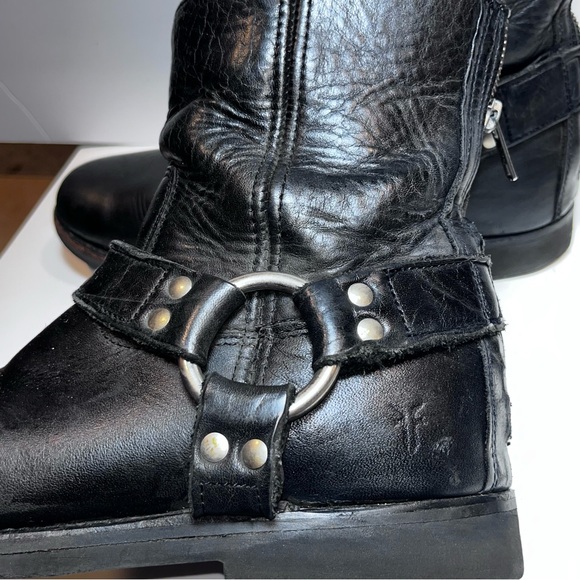 Frye Phillip Harness Short Boot 8M - Picture 5 of 8